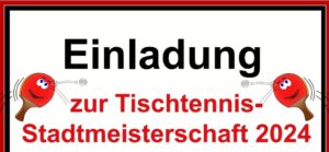 Mehr über den Artikel erfahren Stadtmeisterschaften 2024