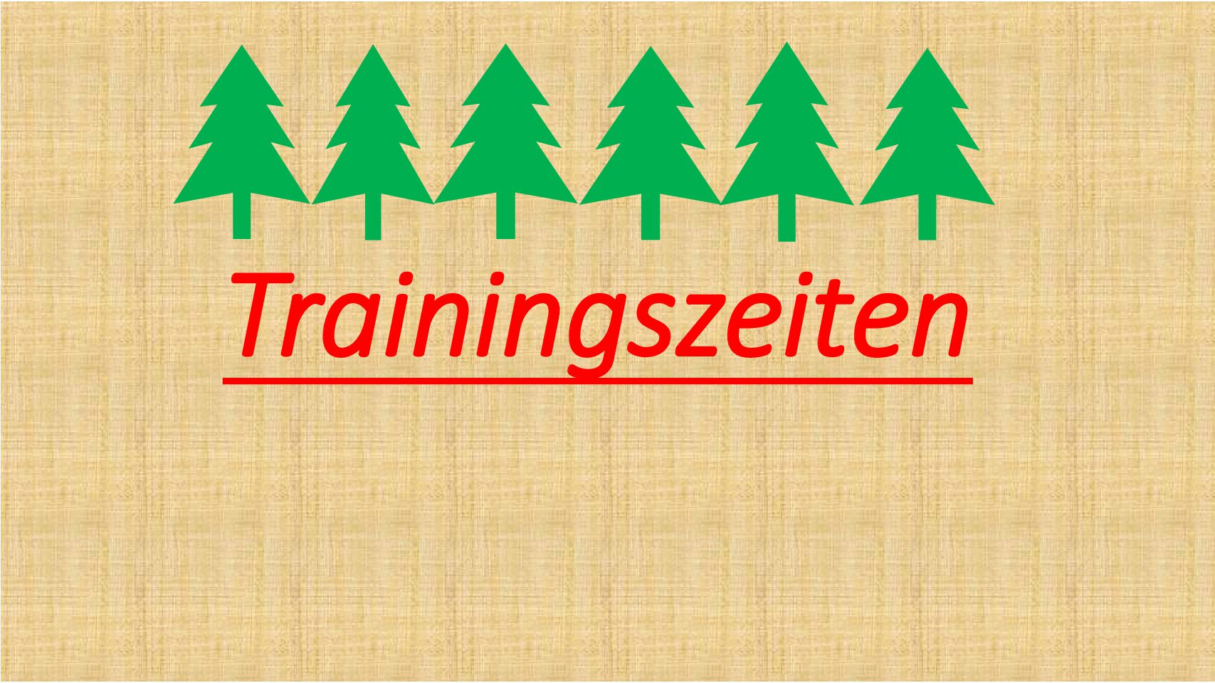 Du betrachtest gerade Trainingszeiten Weihnachten / Neujahr